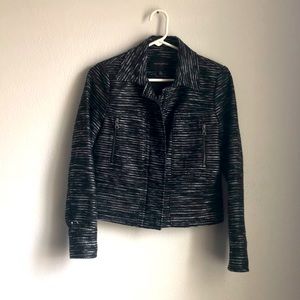 Banana Republic Short Zip Blazer NWT